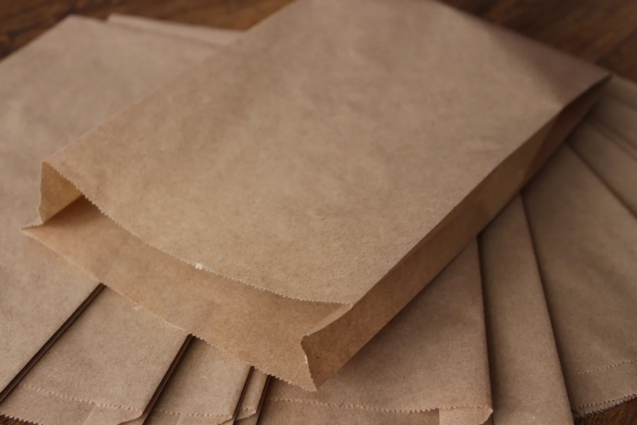 Паперовий саше пакет (бурий)