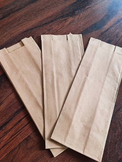 Пакет паперовий бурий Крафт